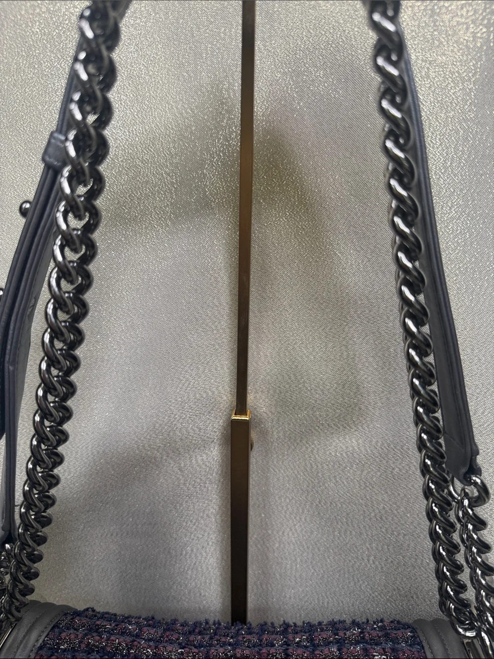 Chanel Tweed Medium Boy Bag